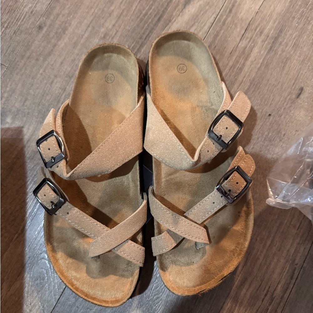 Kids Tan Sandals